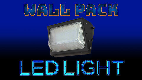 LED Wall Pack with Day/Night Sensor - Replaces 400 Watt Metal Halide Fixtures