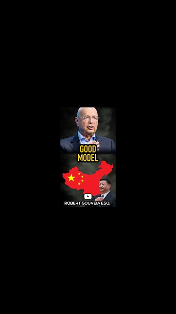 WEF Klaus Schwab: China is GREAT Model #shorts