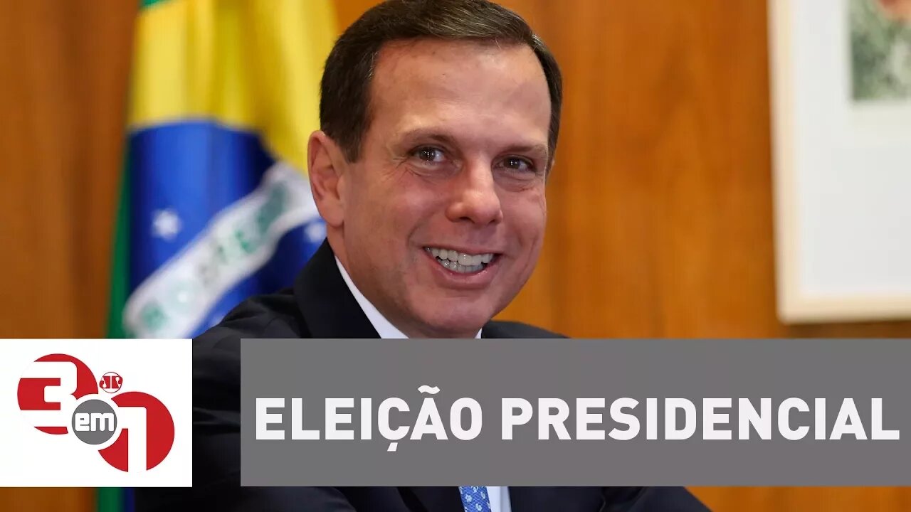 Em jantar com cúpula do DEM, João Doria fala sobre a eleição presidencial em 2018