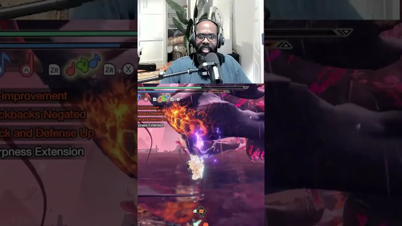 Was genuinely shocked by this haha. Check out the full hunt! #monsterhunterrisesunbreak #amatsu