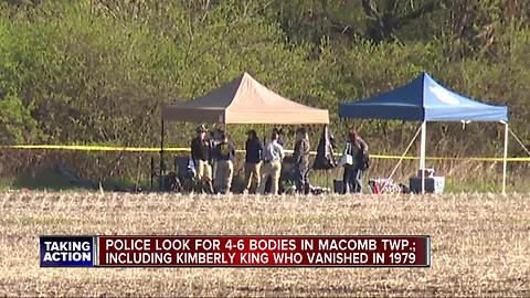 Police search Macomb Township for bodies in decades-long cold case