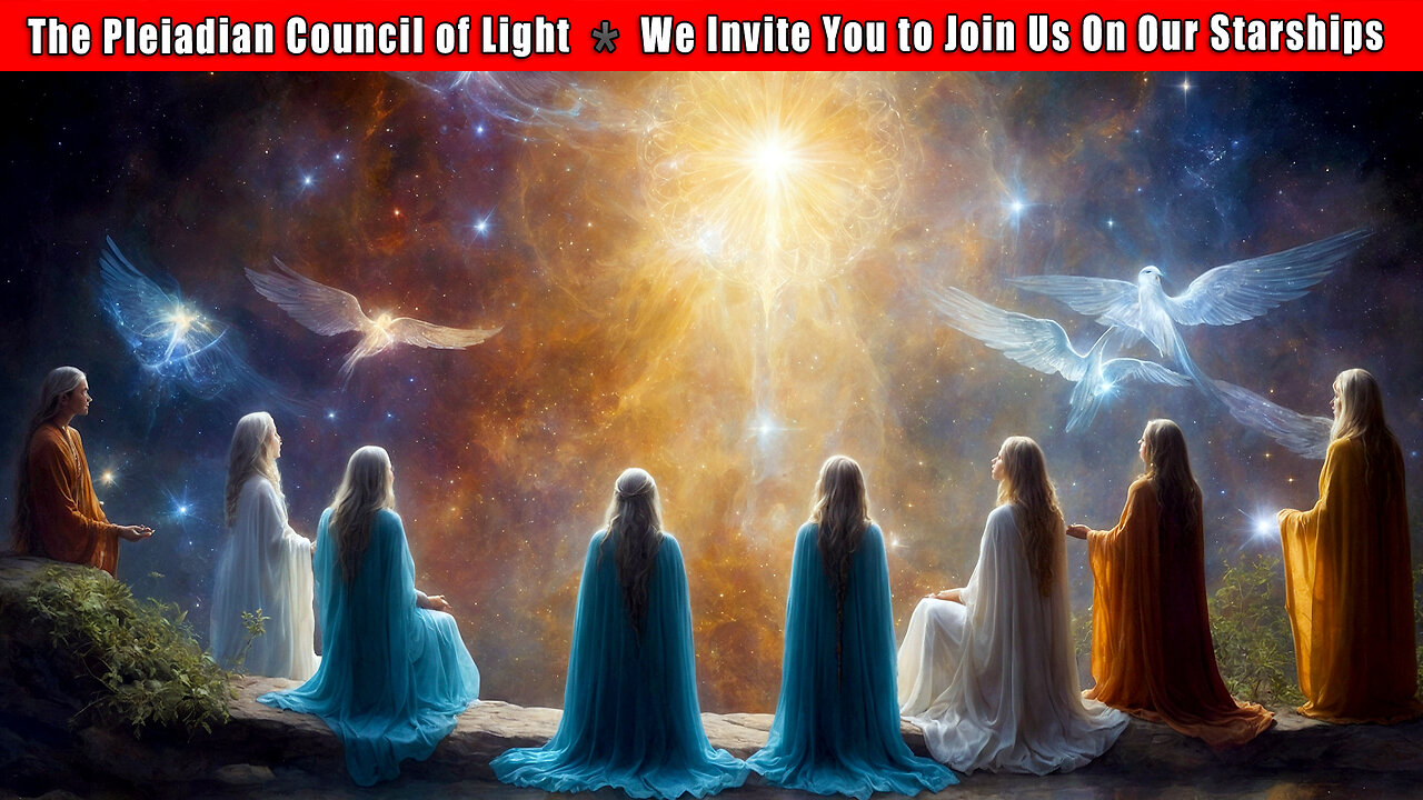 The Pleiadian Council of Light 🕉 We Invite You to Join Us On Our Starships 🕉 Galactic Families