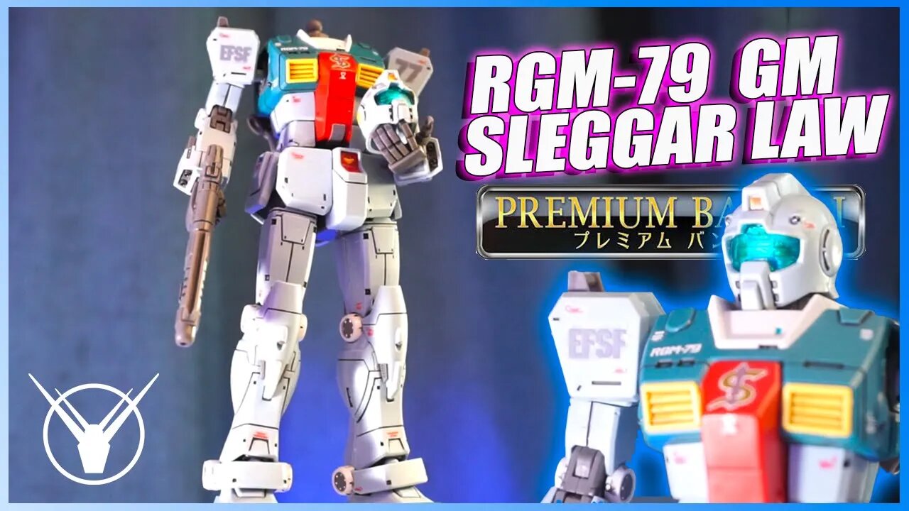 P-Bandai Sleggar Law RGM-79 GM [Gunpla Review]