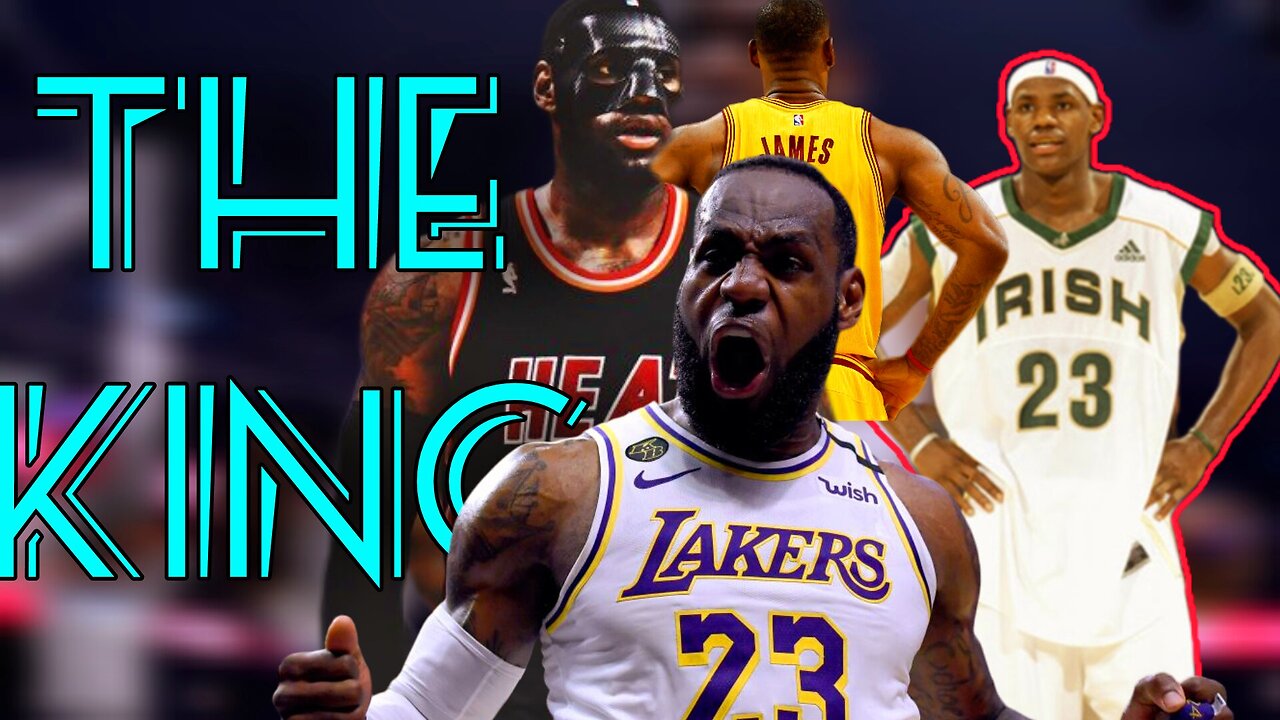 Watch how lebron James became the Greatest NBA player in history. The story of the GOAT.