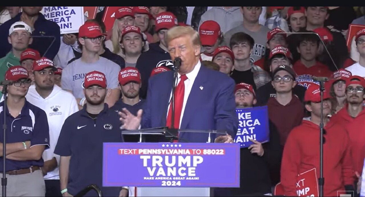 President Trump in State College, PA