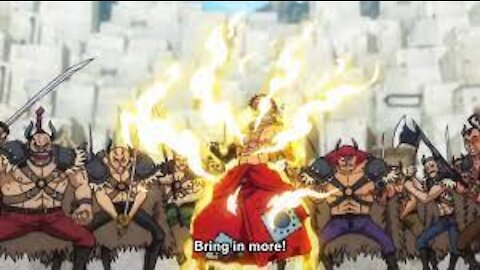 Luffy Vs Queen's Army |Full Fight| One Piece Wano Arc