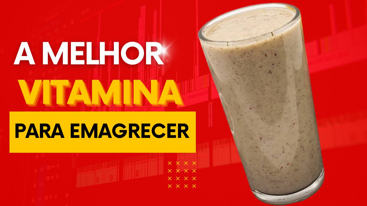 VITAMINA SAUDÁVEL QUE EMAGRECE PARA TOMAR NO CAFÉ DA MANHÃ [LOW CARB]