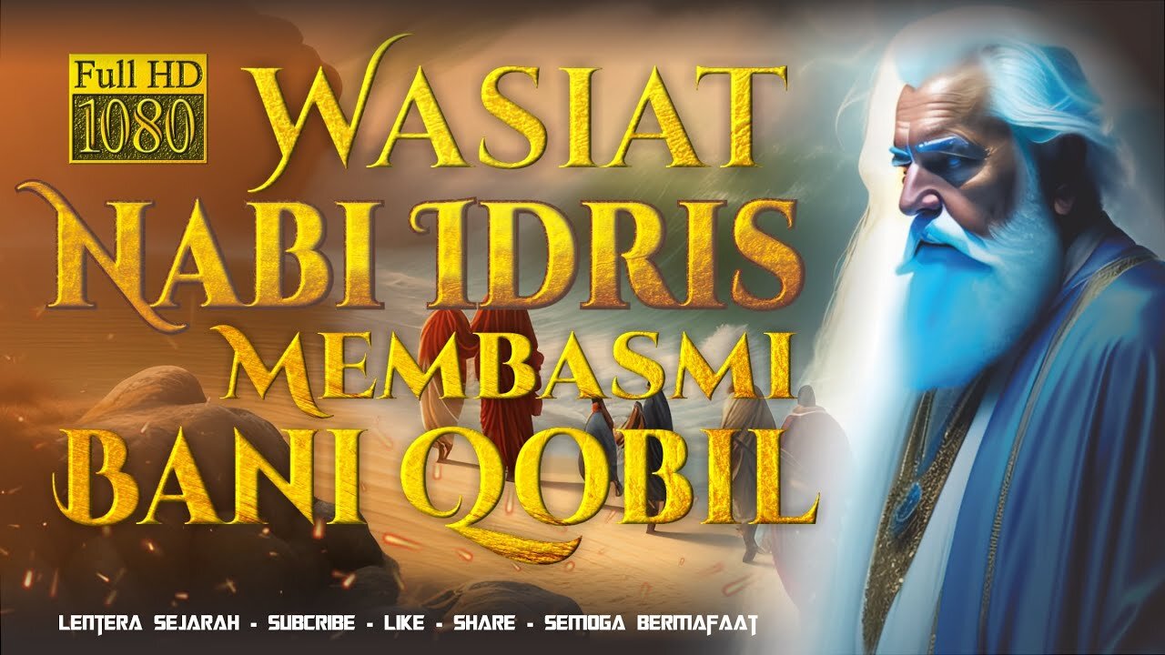 WASIAT NABI IDRIS MEMBASMI BANI QOBIL #Like #Share #Subscribe