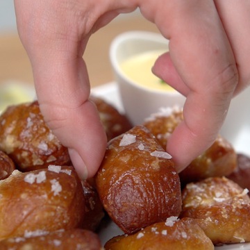Check Out This Easy Peasy Recipe For Soft Pretzel Bites