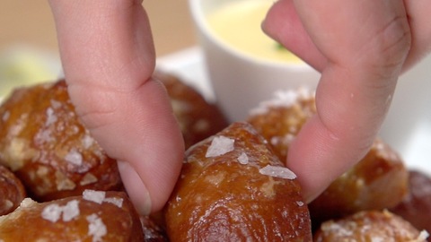 Check Out This Easy Peasy Recipe For Soft Pretzel Bites