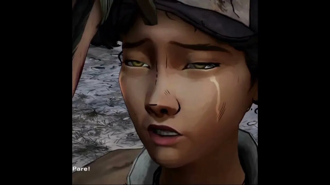 Clementine e Kenny JUNTOS,FINAL BOM !! | Telltale's The Walking Dead #Shorts