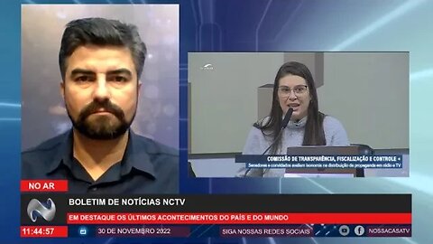 Bárbara Te Atualizei fala em audiência pública no Senado