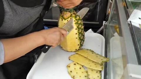 Amazing Fruit Cutting Skill korean street food 5