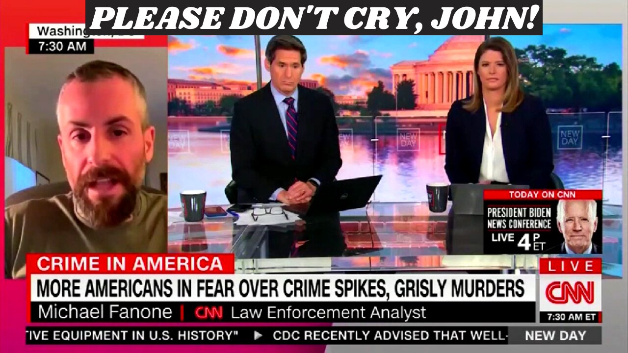 Sad Looks On Hosts as New CNN Law Enforcement Analyst Goes Off Narrative