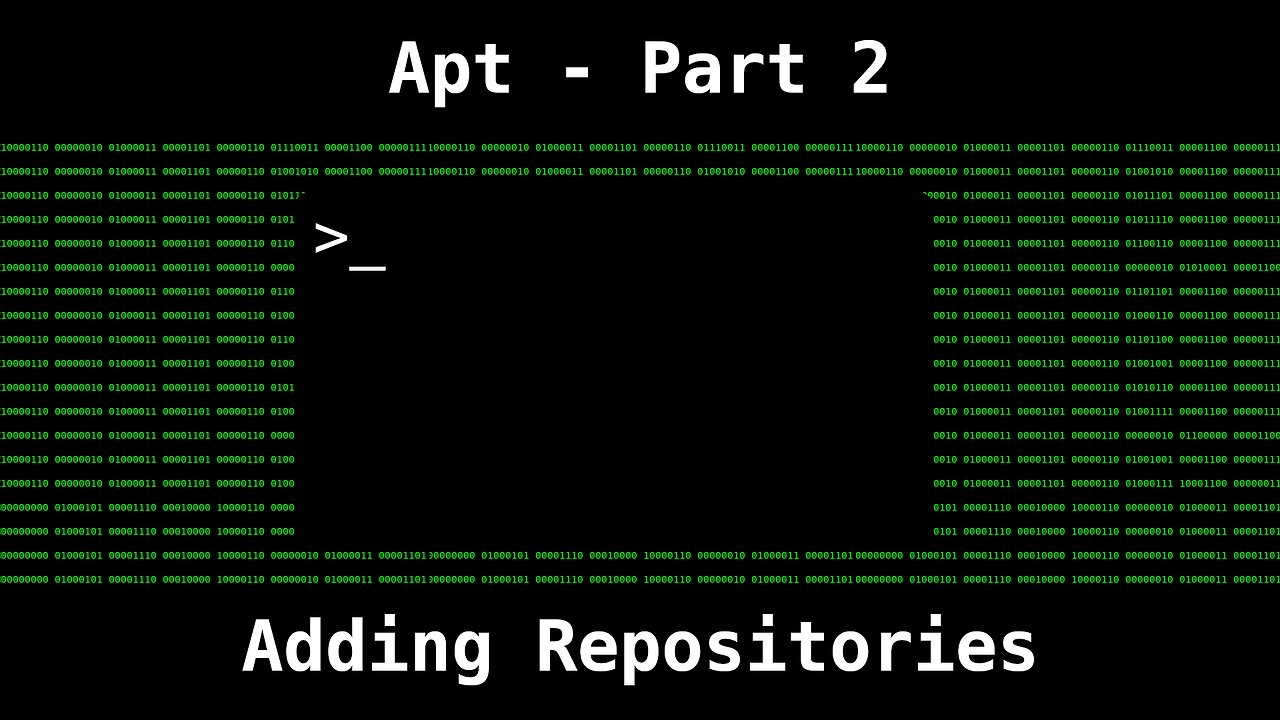 APT - Part 2 - Adding 3rd party repositories