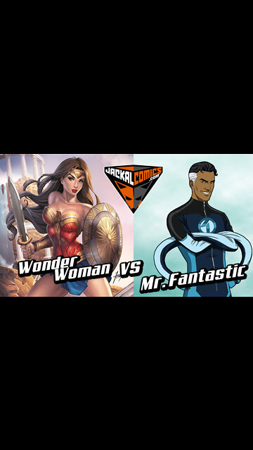 WONDER WOMAN Vs. MR. FANTASTIC - Comic Book Battles: Who Would Win In A Fight?