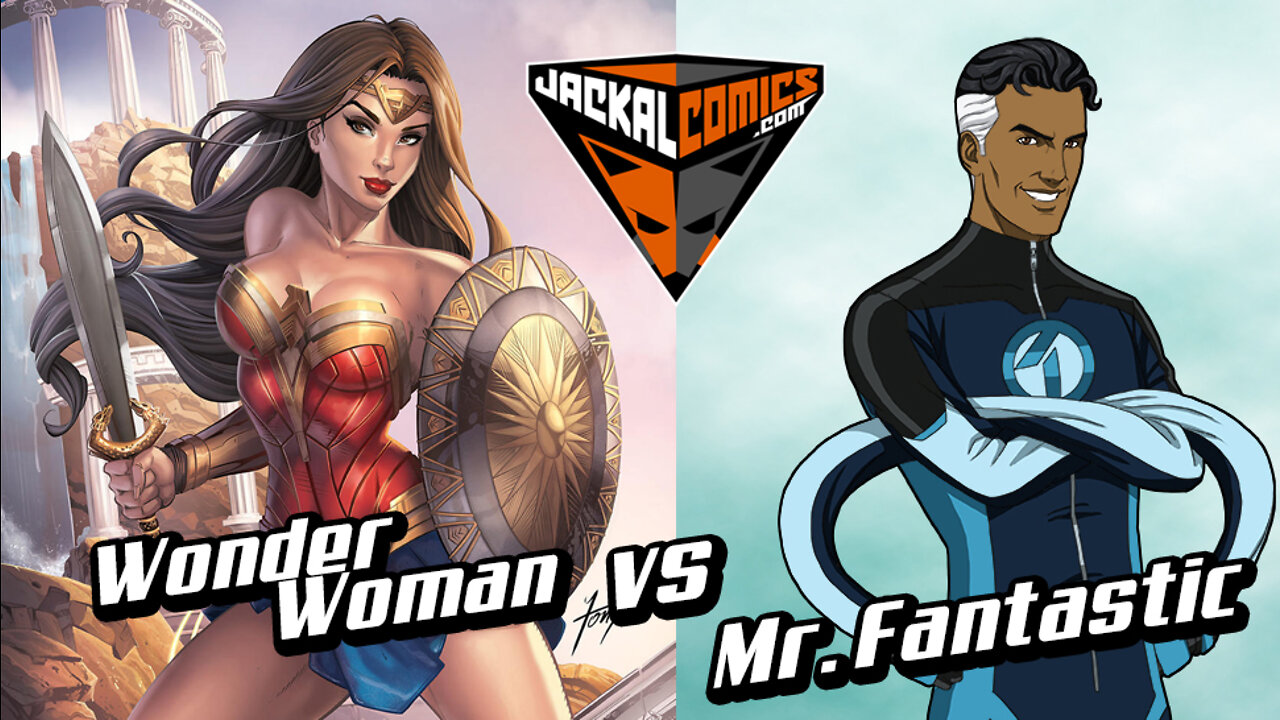 WONDER WOMAN Vs. MR. FANTASTIC - Comic Book Battles: Who Would Win In A Fight?