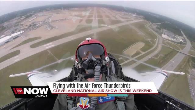 Flying with the Air Force Thunderbirds