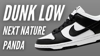 Nike Dunk Low Next Nature 'Panda' Unboxing & Review