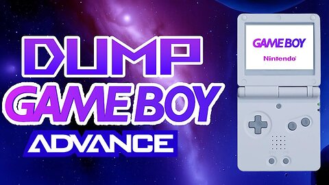 How to Dump GameBoy Advance ROMs for Emulation