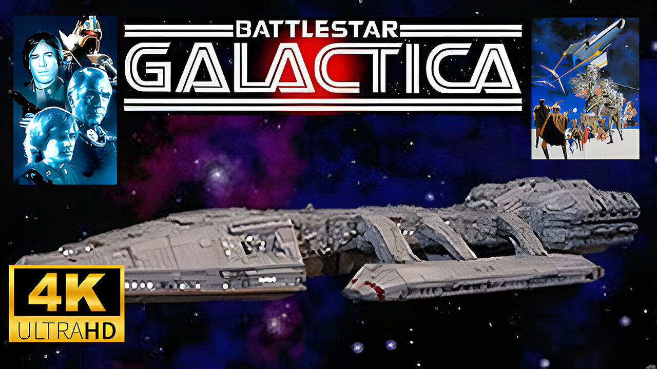 Battlestar Galactica Intro (1978) (AI Upscaled 4k)