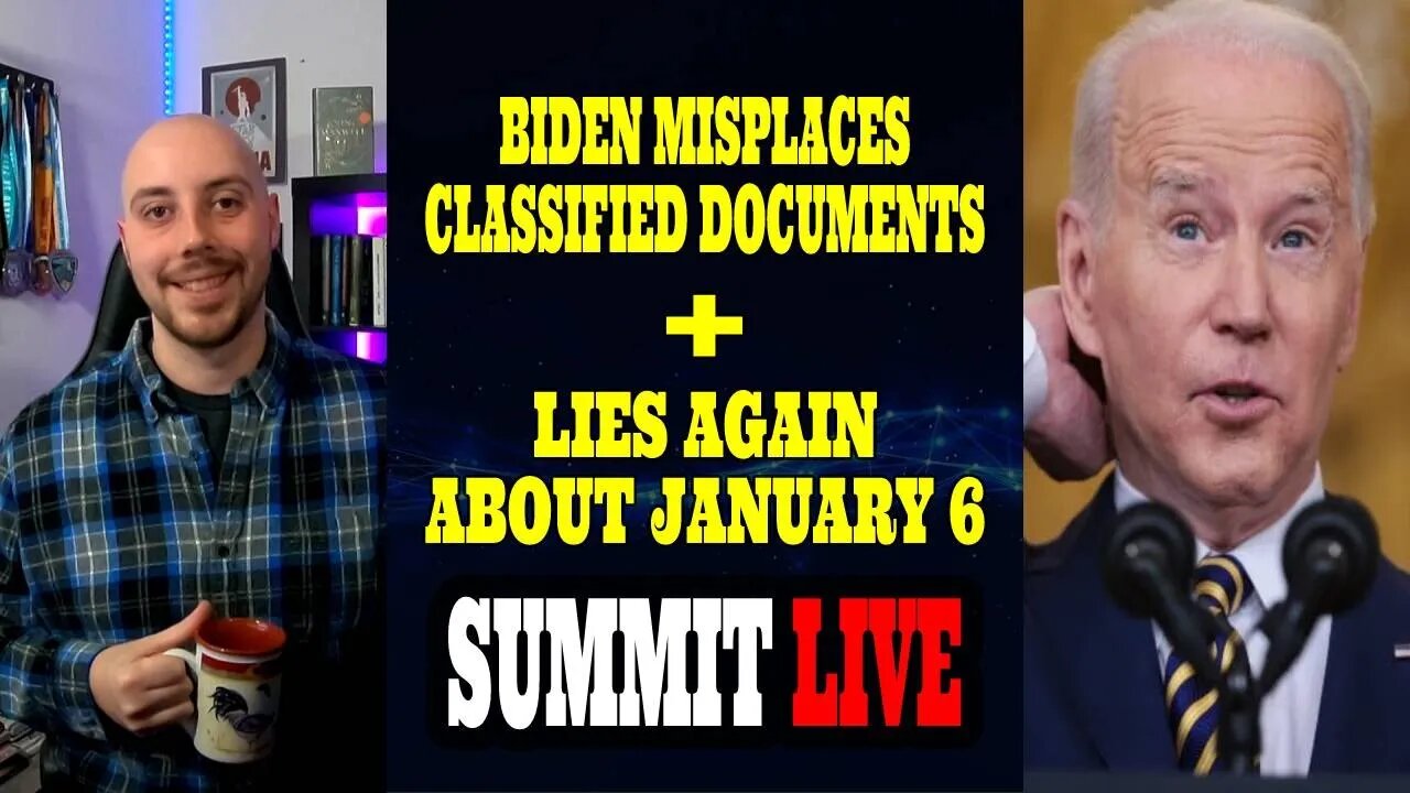 BIDEN Loses Classified Documents, Lies about Jan 6, And Tries To Censor Tucker Carlson