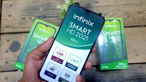 Unboxing Infinix smart HD 2021 , 100 $ , cheap price device