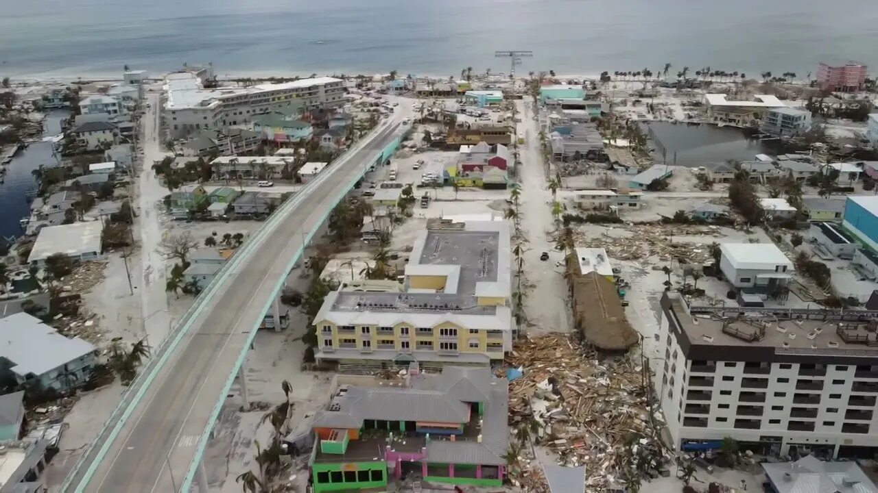 Fort Myers Beach Ian Flyover-8