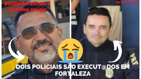 DOIS POLICIAS RODOVIARIOS SÃO BAELADOS E PERDEM A VIDA PRÓXIMO A FORTALEZA