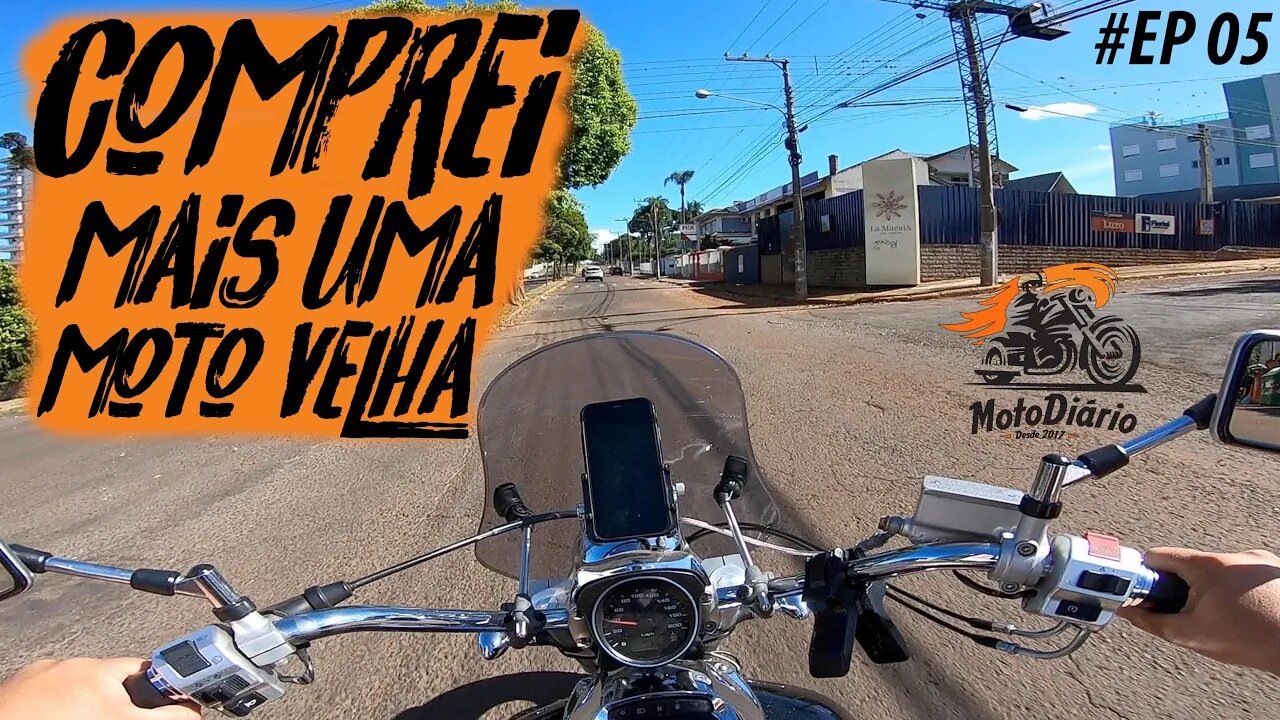 😮 Moto VELHA vale a PENA? Comprei MAIS UMA MOTO VELHA, qual será? 😮 EP. 05