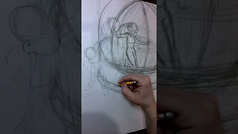 Penciling page 121 part b