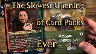 New “Magic: The Gathering” Player Slow Pack Crackin’