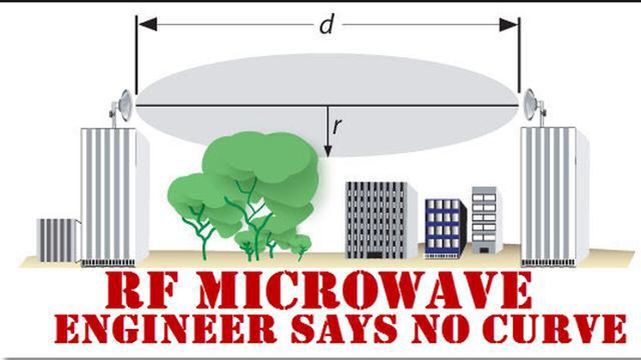 Microwave Engineer Says Earth Is Flat ! No Doubt about It ! Engineers Never Account for Curvature !