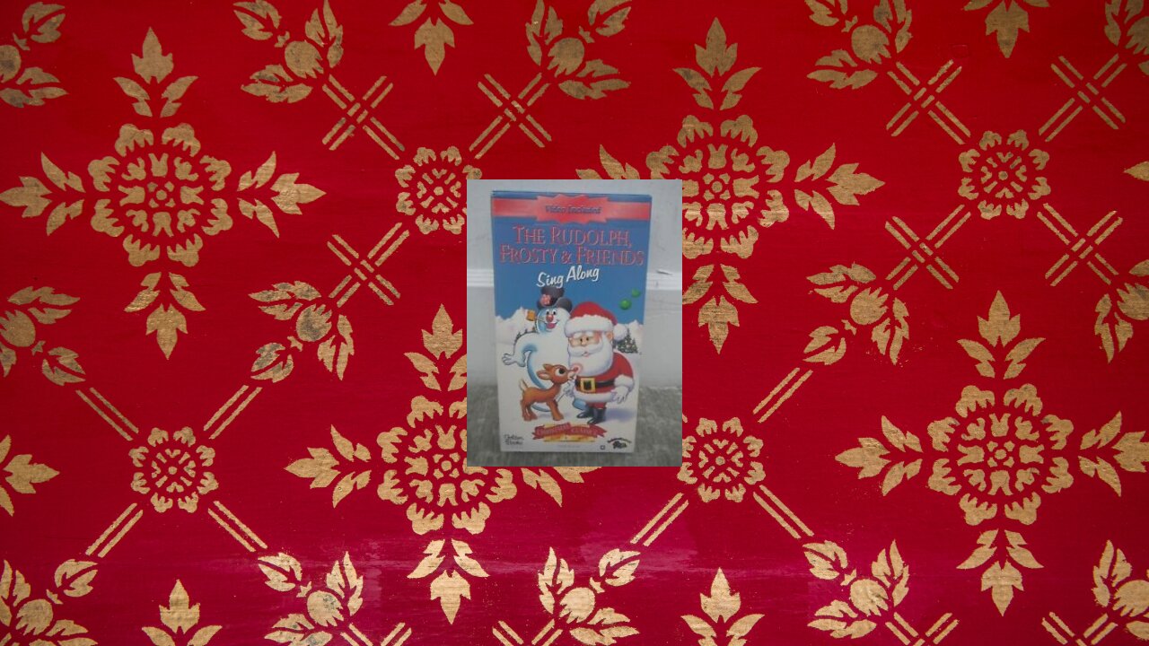 Rudolph, Frosty, and Friends Sing Along (1996 VHS)