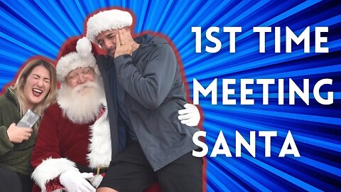 Meeting Santa Claus for 1st time at 36 years old - Cuban Reaction