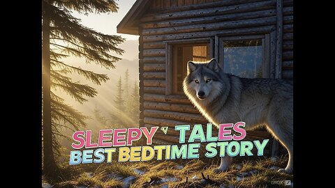 *2025* 🌧️ Echoes in the Wild: A Rainy Bedtime Story for Relaxation and Rest 🌧️🐺 4H