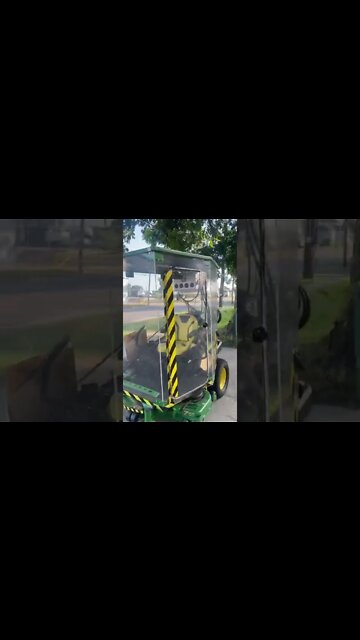 Louisiana is so hot people build air conditioning systems for zero turn mowers￼