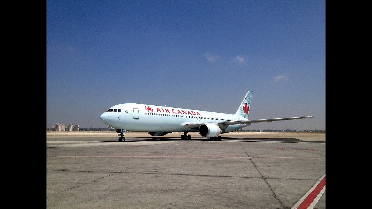 Spectacular Air Canada Takeoffs in Winter's Embrace