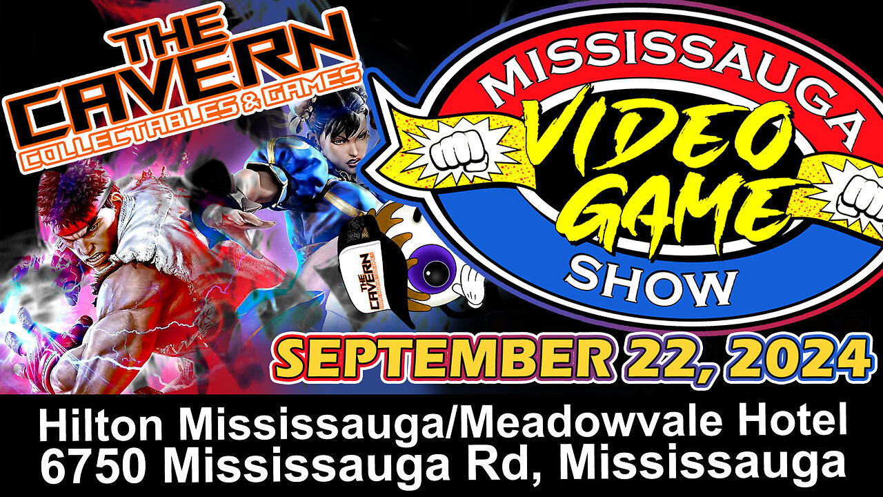 MISSISSAUGA VIDEO GAME SHOW (September 22 2024)