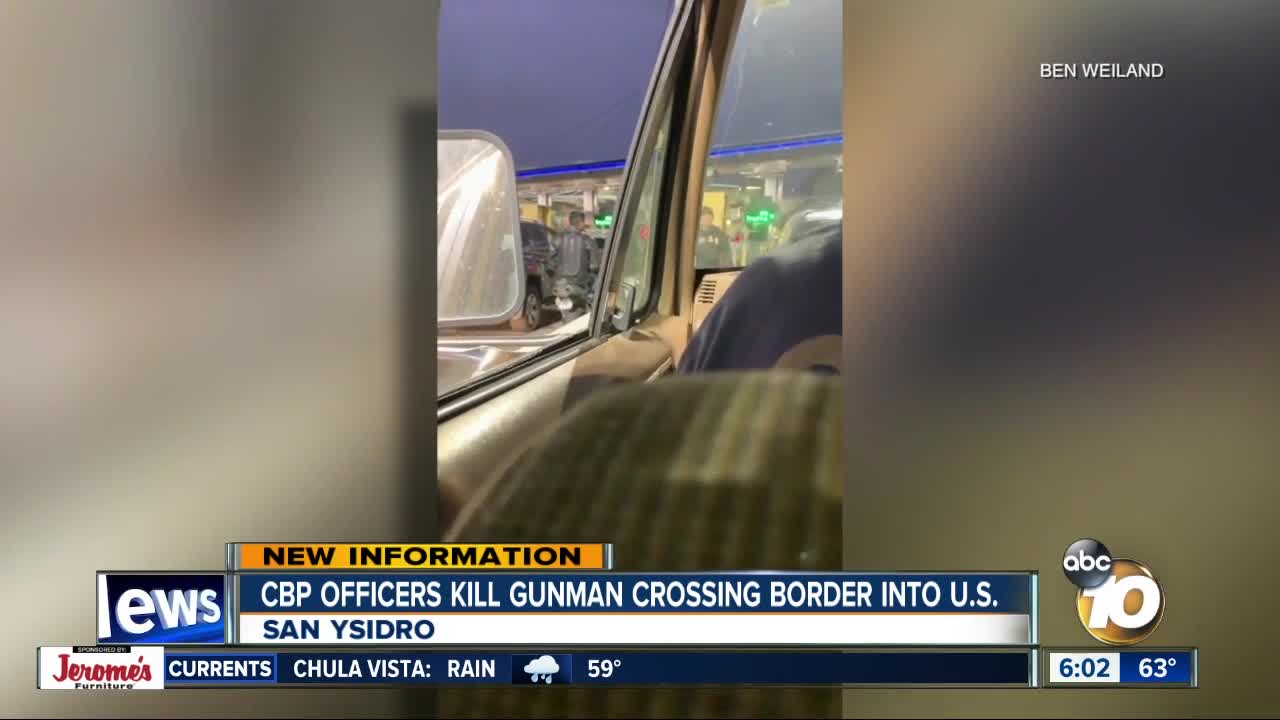 Suspected gunman killed in border crossing shootout ID'd as US citizen