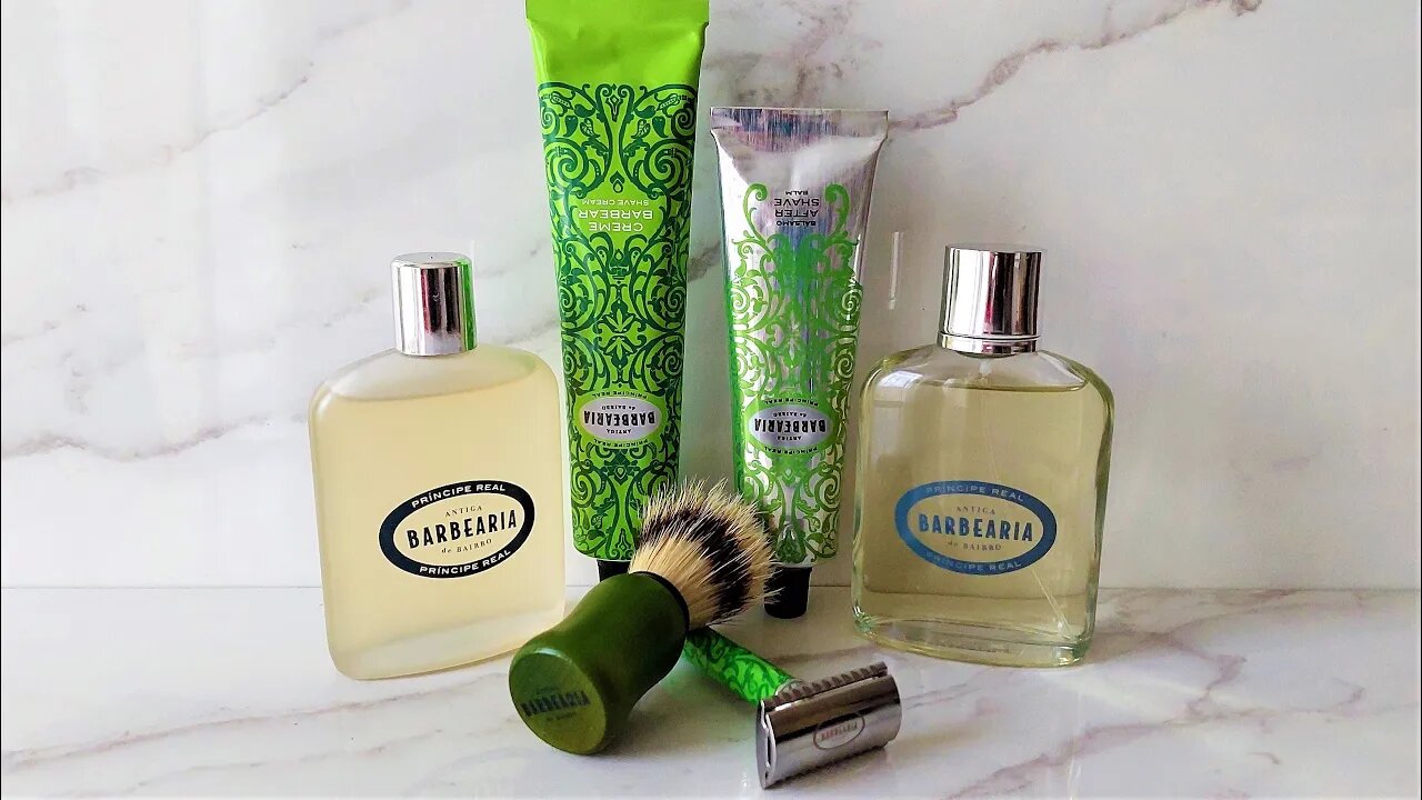 A very special shave, Príncipe Real set by Antiga Barbearia de Bairro.