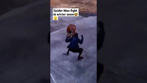 spiderman fight with prisoners#spiderman #spidermanmilesmorales #winter #shorts