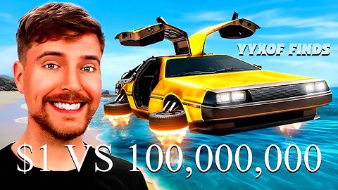 YYXOF Finds - Mr.Beast $1 Vs $100,000,000 Car! | EXPLOSIVE PROOF CAR?!