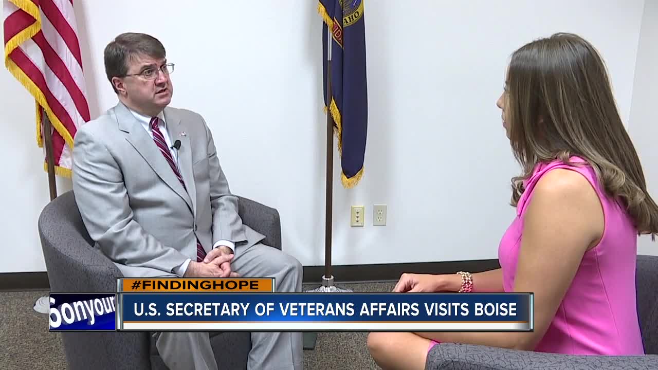 Veterans Affairs Secretary visits Boise