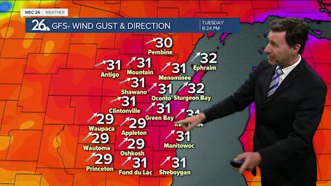 Michael Fish's NBC 26 weather forecast