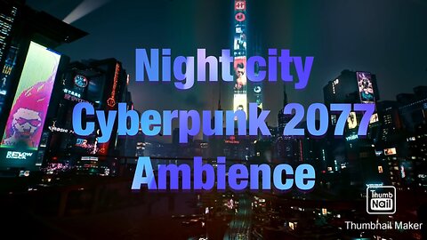 cyberpunk 2077 ambience few locations