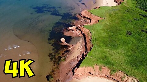 Teacup Rock Thunder Cove PEI Ultimate Drone Video