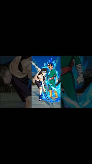 Rock Lee Melawan Neji.#shorts