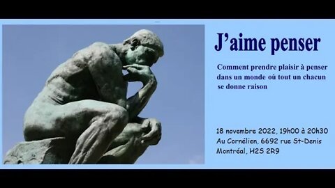 Entrevue avec Serge André Guay pour la Nuit de la philosophie 2022