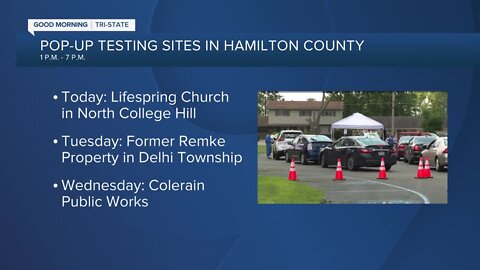COVID-19 testing in Hamilton COunty